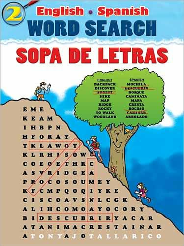 English-Spanish Word Search/Sopa de Letras #2