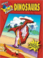 3-D Coloring Book--Dinosaurs