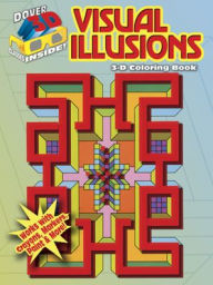 Title: 3-D Coloring Book: Visual Illusions, Author: Spyros Horemis