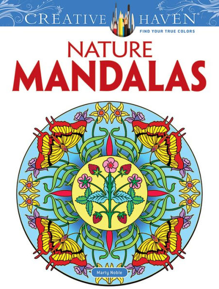 Creative Haven Nature Mandalas Coloring Book