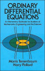 Ordinary Differential Equations