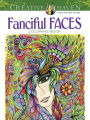 Creative Haven Fanciful Faces Coloring Book