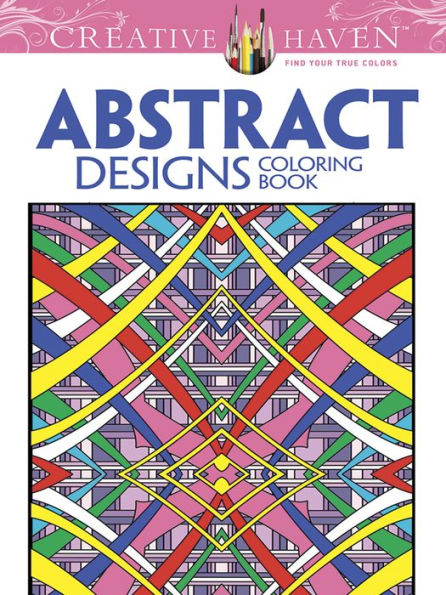 Creative Haven Abstract Designs Coloring Book