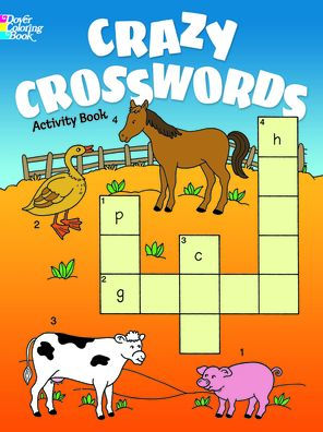 Crazy Crosswords Activity Book