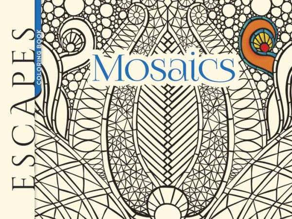 ESCAPES Mosaics Coloring Book