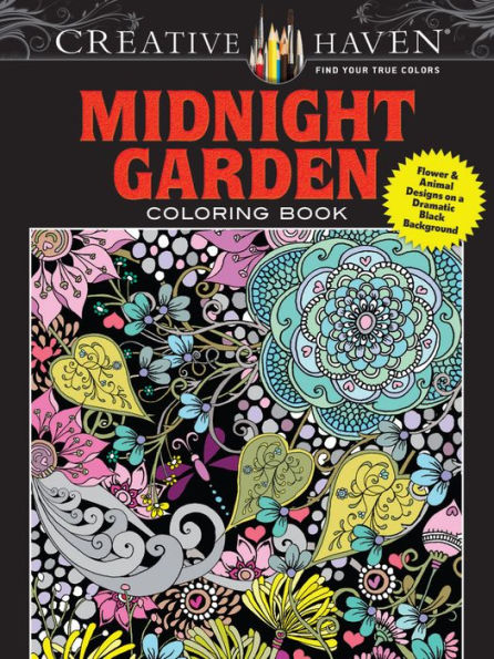 Midnight Garden Coloring Book