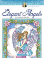 Creative Haven Elegant Angels Coloring Book