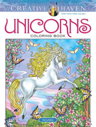 Title: Creative Haven Unicorns Coloring Book, Author: Marty Noble