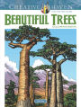 Creative Haven Beautiful Trees Coloring Book