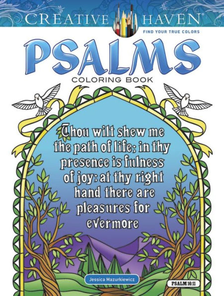 Creative Haven Psalms Coloring Book