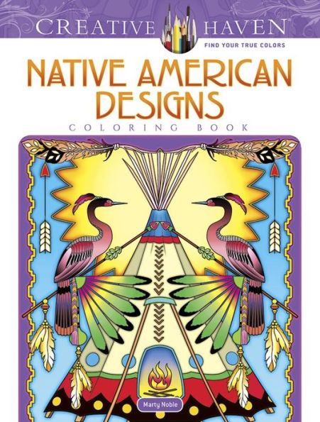 Creative Haven Native American Designs Coloring Book