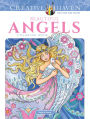 Creative Haven Beautiful Angels Coloring Book