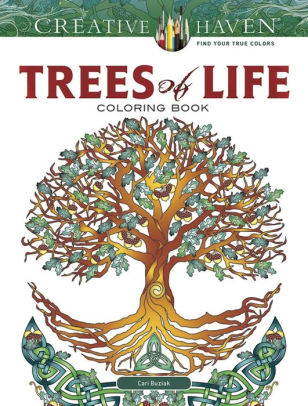Creative Haven Trees Of Life Coloring Book