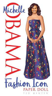 Michelle Obama Fashion Icon Paper Doll