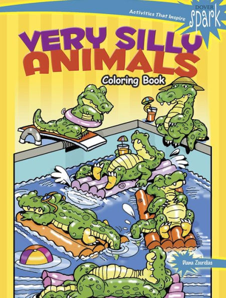 SPARK Very Silly Animals Coloring Book