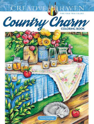 Country Style Coloring Books, Set of 5 - Adult Coloring - Miles Kimball