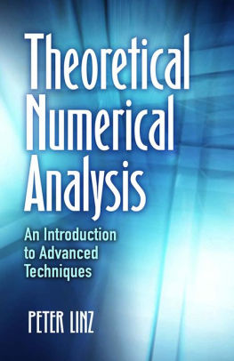 Theoretical Numerical Analysis An Introduction To Advanced Techniquespaperback - 