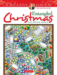 Title: Creative Haven Entangled Christmas Coloring Book, Author: Angela Porter