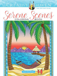 Free download of ebooks in pdf file Creative Haven Serene Scenes Coloring Book by Jessica Mazurkiewicz 9780486836751 English version 
