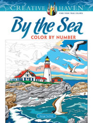 Download amazon books Creative Haven By the Sea Color by Number 9780486840468