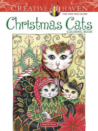 Free download of bookworm for mobile Creative Haven Christmas Cats Coloring Book 