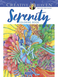 Free french ebooks download Creative Haven Serenity Coloring Book by Diane Pearl 9780486844718