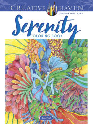 Free audio book download Creative Haven Serenity Coloring Book iBook PDF 9780486844718