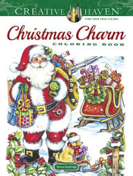 English book for free download Creative Haven Christmas Charm Coloring Book 9780486844732 iBook ePub FB2