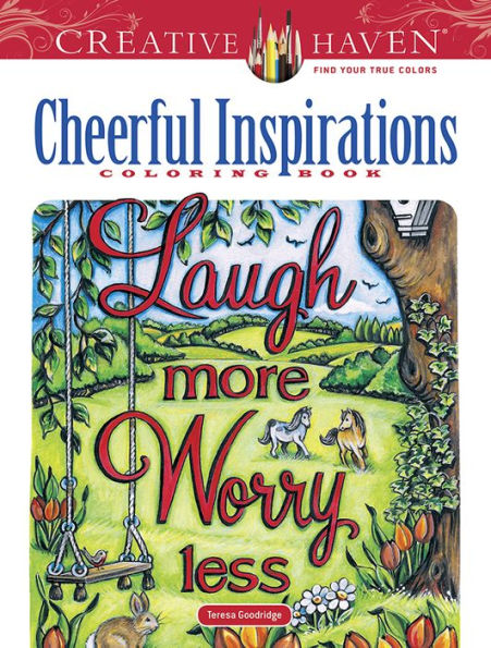 Creative Haven Cheerful Inspirations Coloring Book