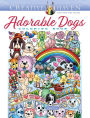 Creative Haven Adorable Dogs Coloring Book