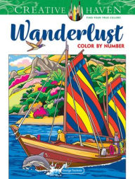 Ebooks download ipad Creative Haven Wanderlust Color by Number 