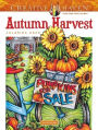 Creative Haven Autumn Harvest Coloring Book