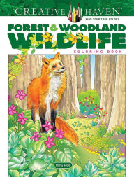 Free ebooks torrent downloads Creative Haven Forest & Woodland Wildlife Coloring Book by Marty Noble