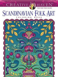 Free download of ebooks for mobiles Creative Haven Scandinavian Folk Art Coloring Book