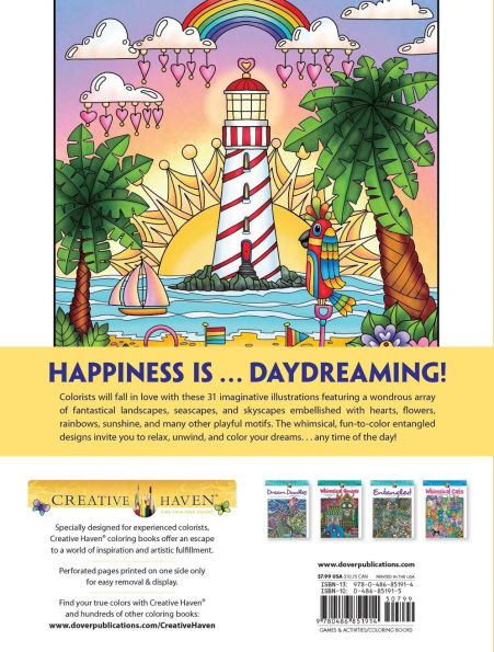 Creative Haven Daydreams Coloring Book