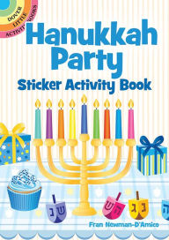 Title: Hanukkah Party Sticker Activity Book, Author: Fran Newman D'Amico