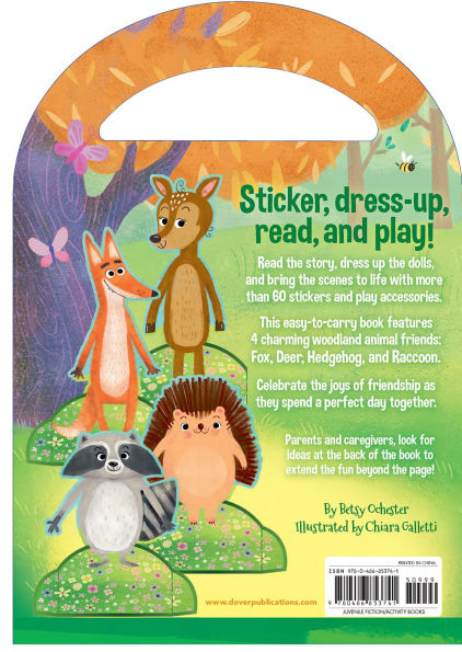 Woodland Animal Friends: The Perfect Day: Story Sticker Dress-Up