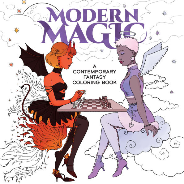 Modern Magic: A Contemporary Fantasy Coloring Book