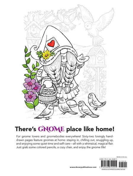 Gnomes at Home Coloring Book