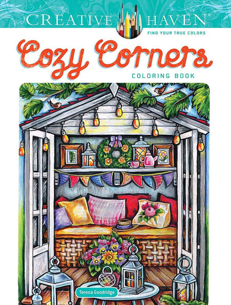 Creative Haven Cozy Corners Coloring Book