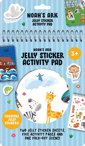 Title: Noah's Ark Jelly Sticker Activity Pad: With 31 Reusable Stickers, 2 Silicone Sticker Sheets, 4 Activity Pages and 1 Fold-Out Play Scene, Author: Dover Publications