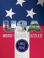 USA Word Search Puzzles (Large Print)