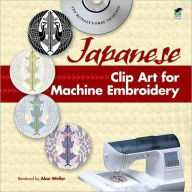 Title: Japanese Clip Art for Machine Embroidery, Author: Alan Weller