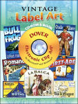 Alternative view 1 of Vintage Label Art [Dover Electronic Clip Art Series]