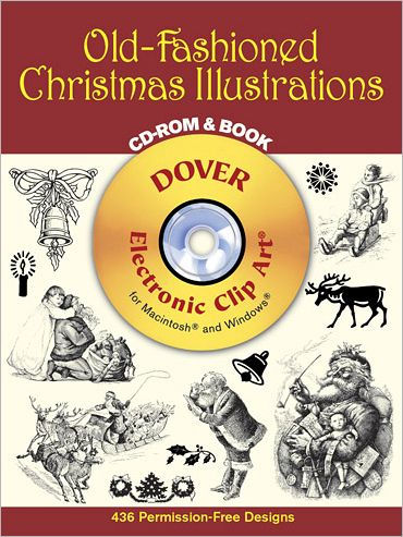 Old-Fashioned Christmas Illustrations (Electronic Clip Art Series)