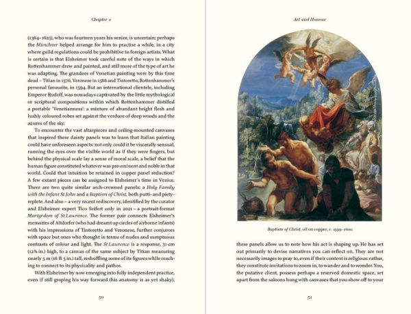 Natural Light: the Art of Adam Elsheimer and Dawn Modern Science