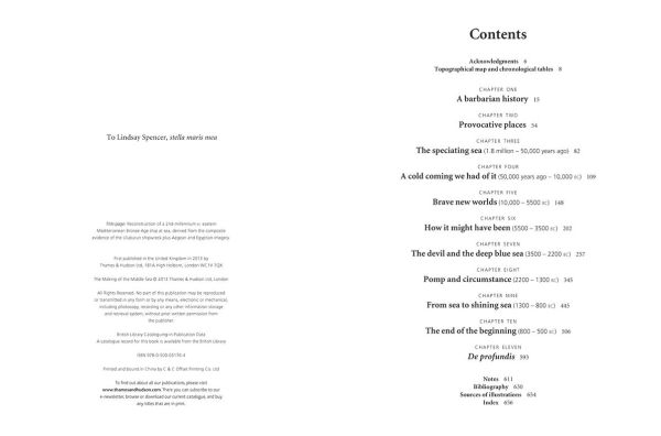the Making of Middle Sea: A History Mediterranean from Beginning to Emergence Classical World