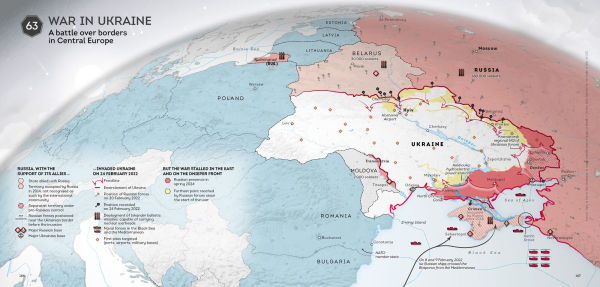 Atlas of Borders: Walls, Migrations, and Conflict in 70 Maps