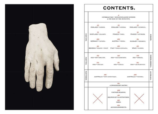 Murder Maps: Crime Scenes Revisited. Phrenology to Fingerprint. 1811-1911