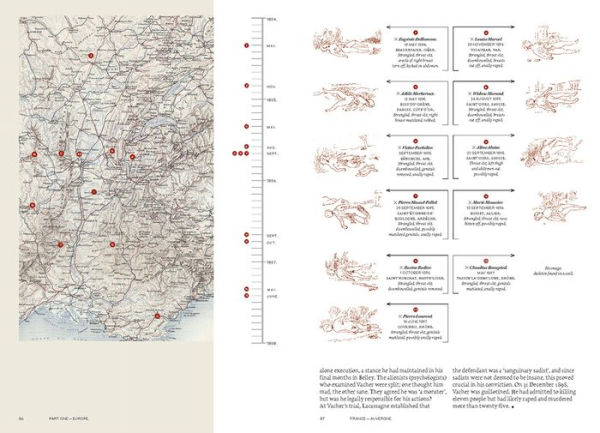 Murder Maps: Crime Scenes Revisited. Phrenology to Fingerprint. 1811-1911